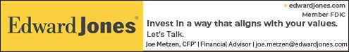 Edward Jones-Joe Metzen Wide Sponsorship Banner