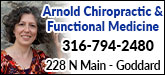 Arnold Chiropractic Sponsorship Banner