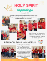 Holy Spirit Happenings February 12, 2026